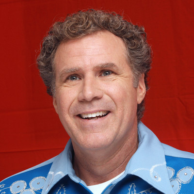 Will Ferrell poster with hanger