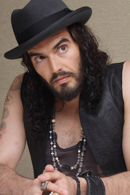 Russell Brand poster with hanger