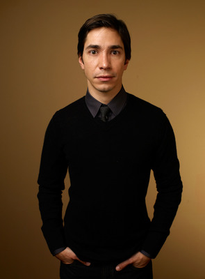 Justin Long poster with hanger
