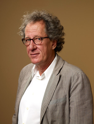 Geoffrey Rush poster with hanger