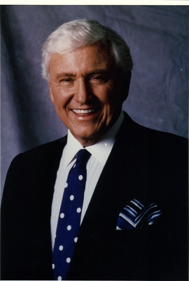 Merv Griffin poster with hanger
