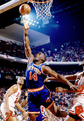 Anthony Mason poster with hanger