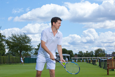 Tim Henman poster with hanger