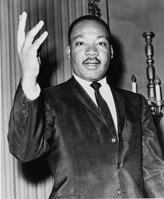 Martin Luther King Jr canvas poster