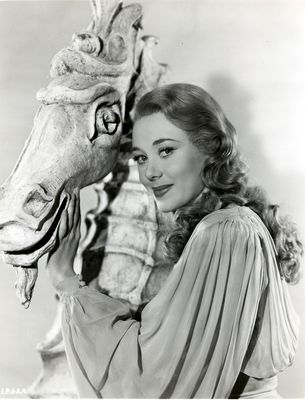 Glynis Johns canvas poster