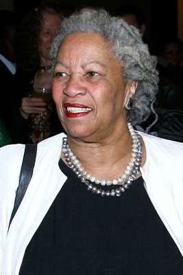 Toni Morrison poster with hanger