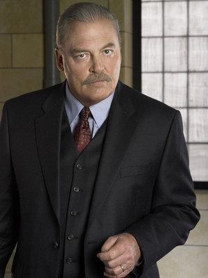 Stacy Keach metal framed poster