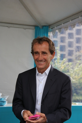 Alain Prost pillow