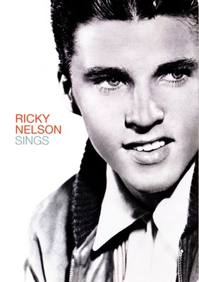 Ricky Nelson poster with hanger