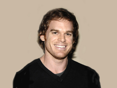 Michael C. Hall poster with hanger