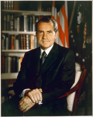 Richard Nixon pillow