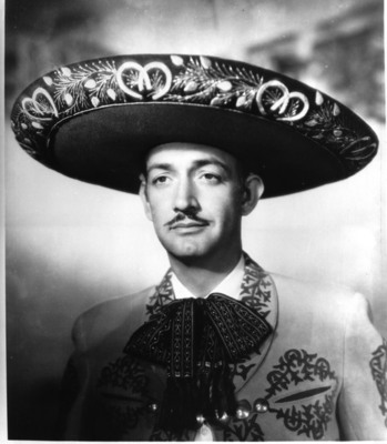 Jorge Negrete poster with hanger