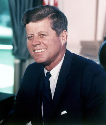 John F. Kennedy pillow