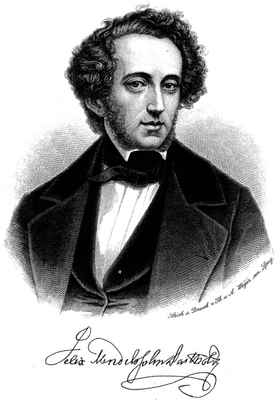 Felix Mendelssohn poster