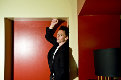 Tom Hiddleston poster with hanger