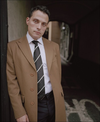 Rufus Sewell poster with hanger
