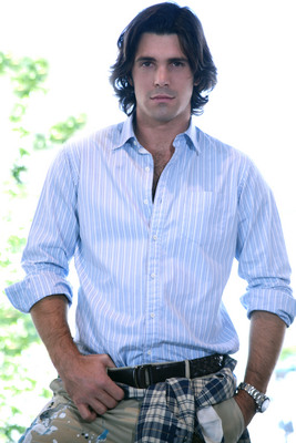 Nacho Figueras poster with hanger