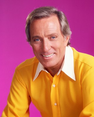 Andy Williams wooden framed poster
