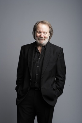 Benny Andersson poster with hanger