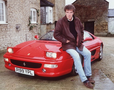 Jeremy Clarkson poster with hanger