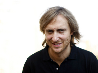 DJ David Guetta wooden framed poster