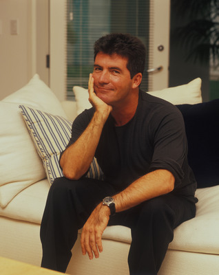 Simon Cowell poster with hanger
