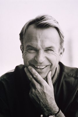 Sam Neill poster with hanger