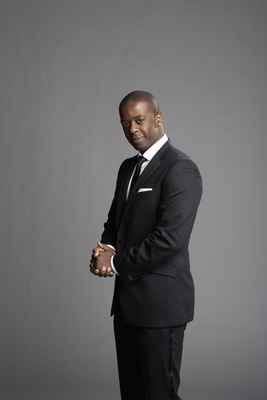 Adrian Lester poster with hanger