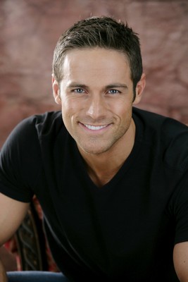 Dylan Bruce poster with hanger
