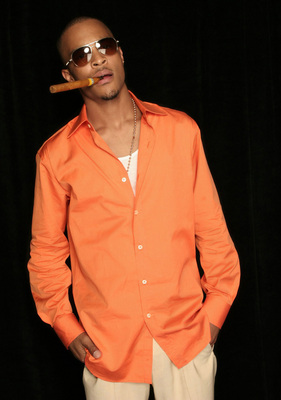 T.I poster with hanger