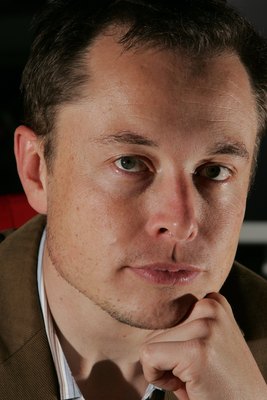 Elon Musk wooden framed poster
