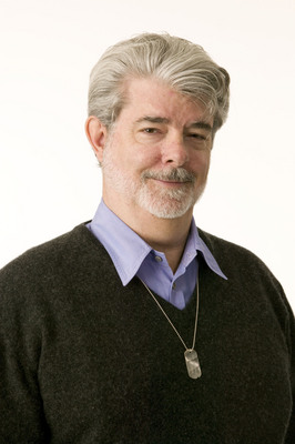 George Lucas poster with hanger