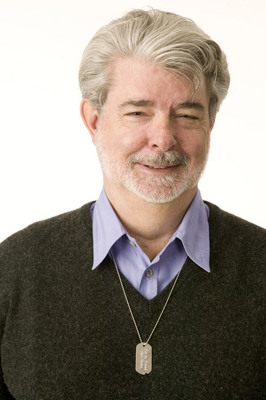George Lucas poster with hanger