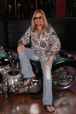 Vince Neil poster with hanger