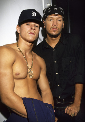 Marky Mark Wahlberg poster with hanger