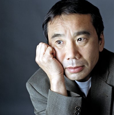 Haruki Murakami canvas poster