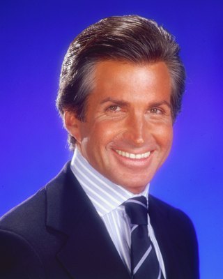 George Hamilton poster with hanger
