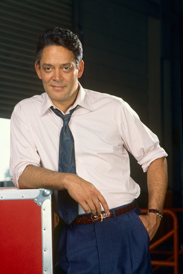 Raul Julia poster with hanger