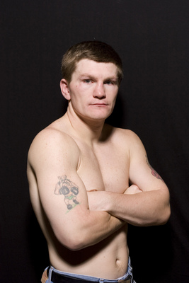 Ricky Hatton poster with hanger