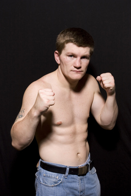 Ricky Hatton poster with hanger