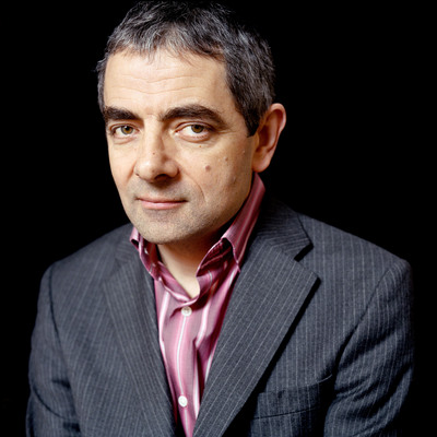 Rowan Atkinson Mr. Bean wood print