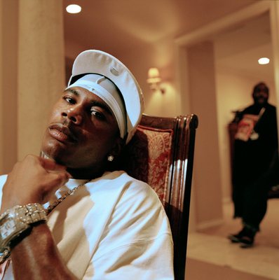 Rapper Nelly tote bag