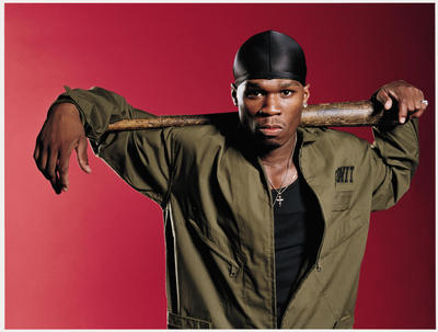 50cent poster with hanger