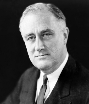 Franklin Delano Roosevelt pillow