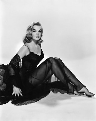 Leslie Parrish poster with hanger