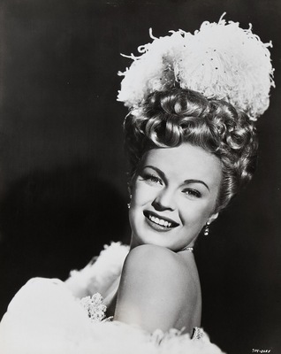 June Haver poster with hanger