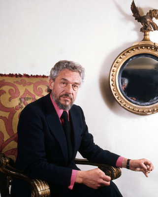 Paul Scofield poster with hanger