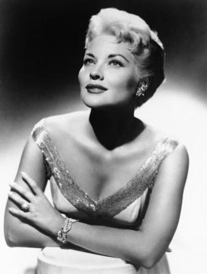 Patti Page poster with hanger