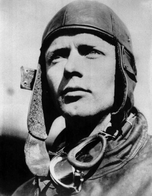 Charles Lindbergh tote bag