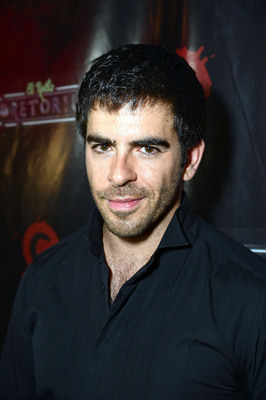 Eli Roth poster with hanger